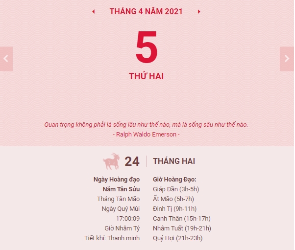 Tiết Thanh Minh 2021