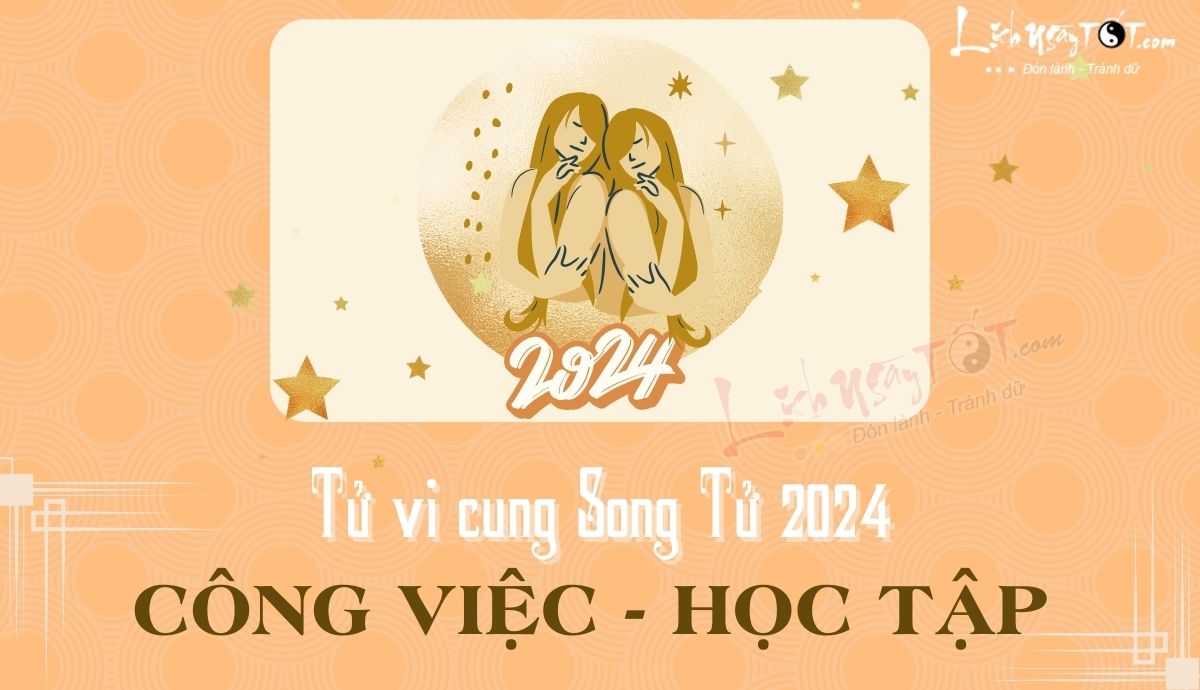 Tử vi công việc song tử năm 2024 Tu vi cong viec song tu nam 2024
