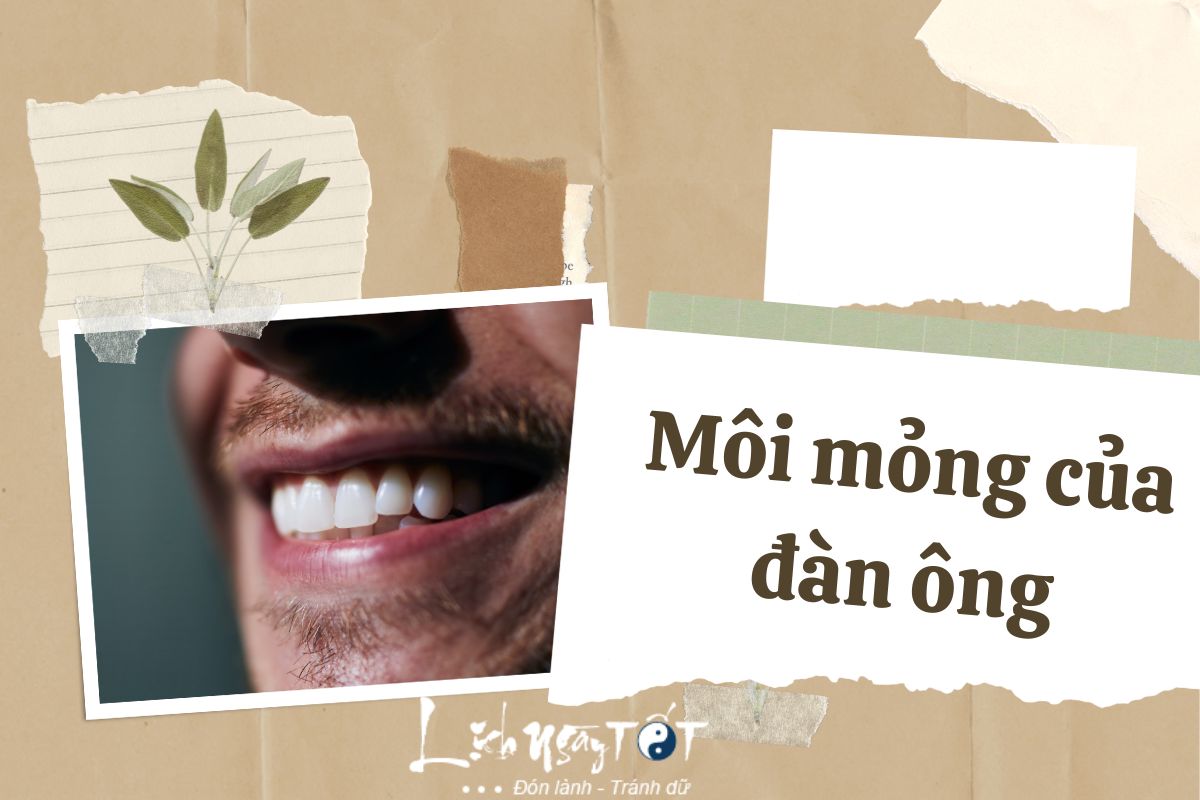 Tướng đàn ông môi mỏng Tuong dan ong moi mong