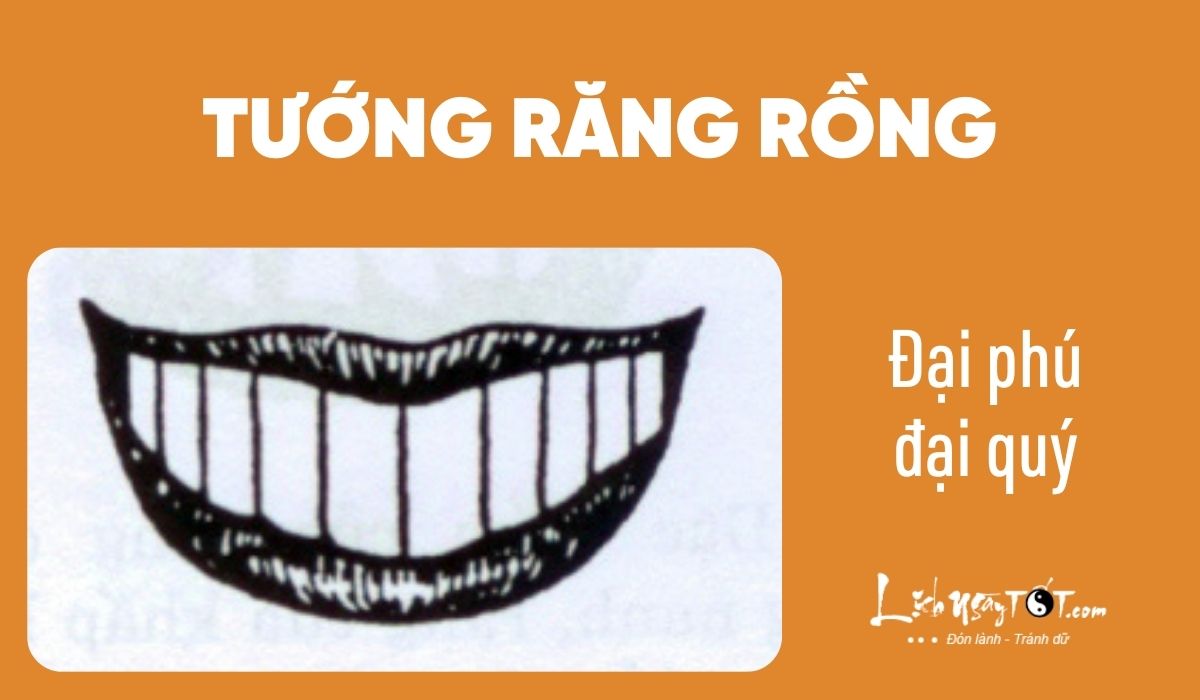 Xem nhan cach qua tuong rang - Rang rong